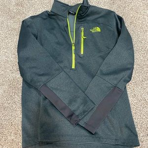 Men’s North Face Pullover, sage green